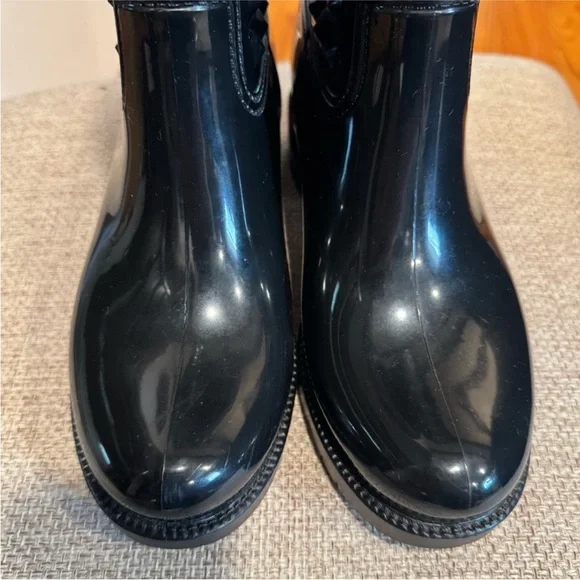 Capelli studded rain boot in black. - Picture 6 of 7